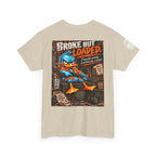 Broke but Loaded — Financially Unstable, Constitutionally Confident Back Graphic Tee