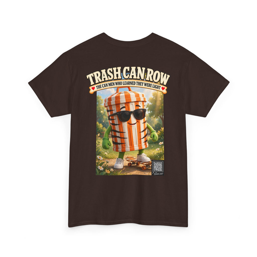 Trash Can Row Tee #8