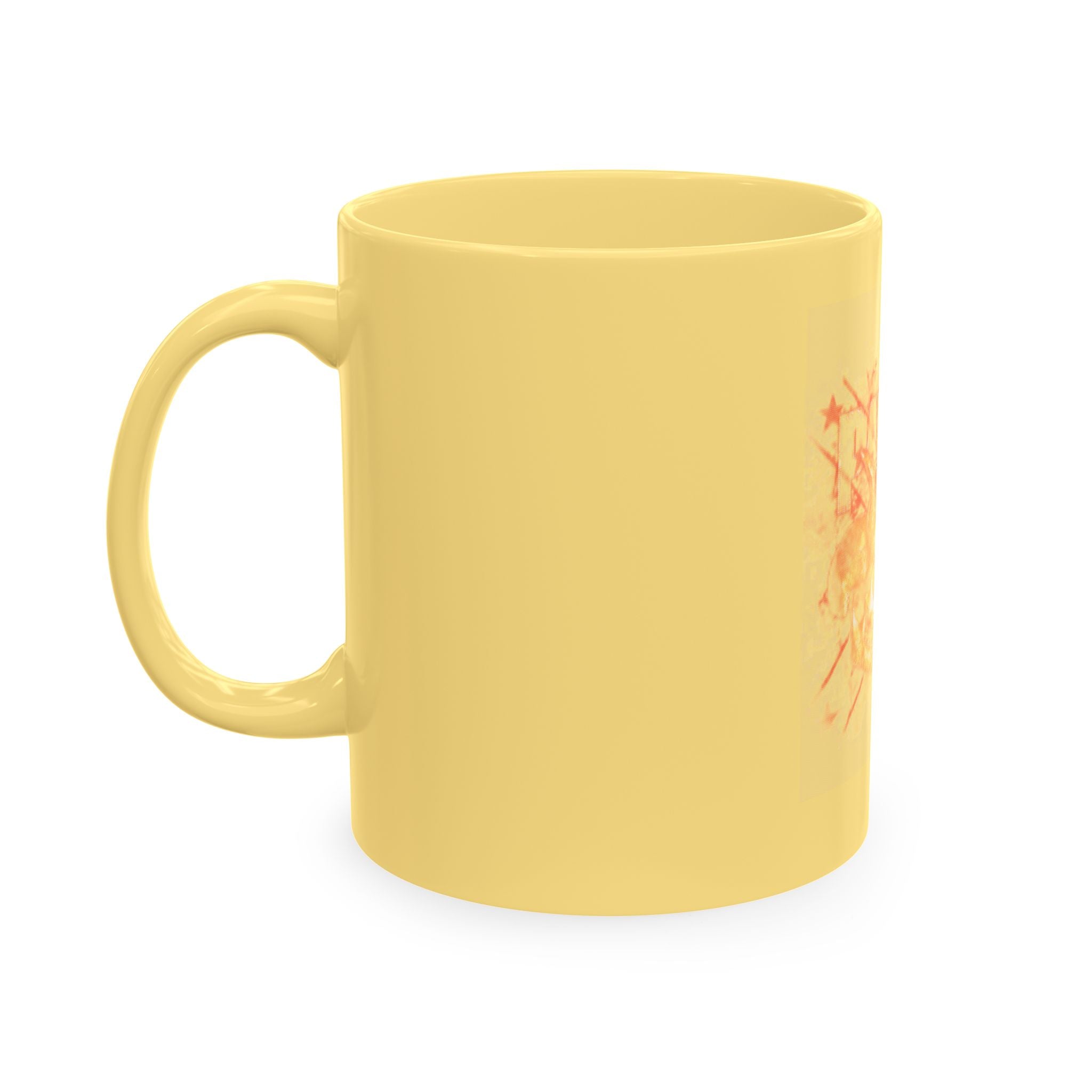 Skull Clash Ceramic Mug — Vintage Rock Tattoo Coffee Cup
