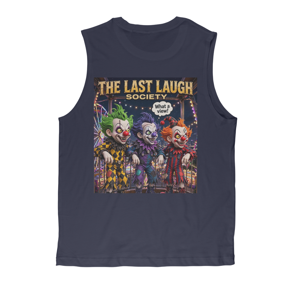 The Last Laugh Society Classic Adult Muscle Top