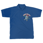 TRASH CAN MAN Classic Women's Polo Shirt