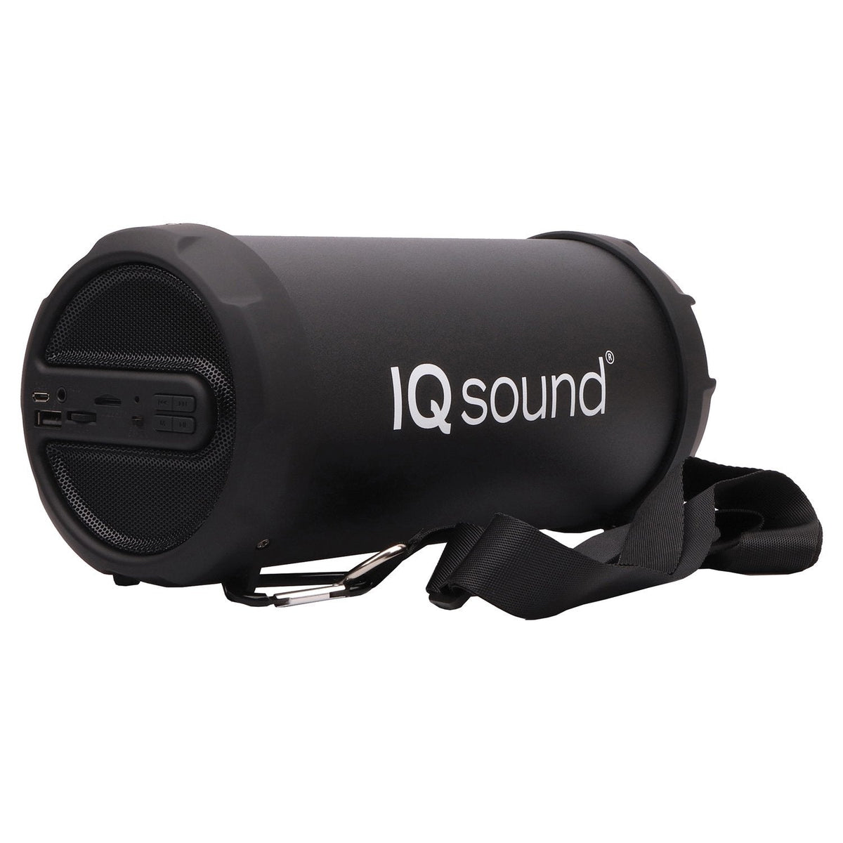 Supersonic 3" Portable Bluetooth Speaker w 10m Range, FM Radio & Heavy Bass (IQ-1606BT)