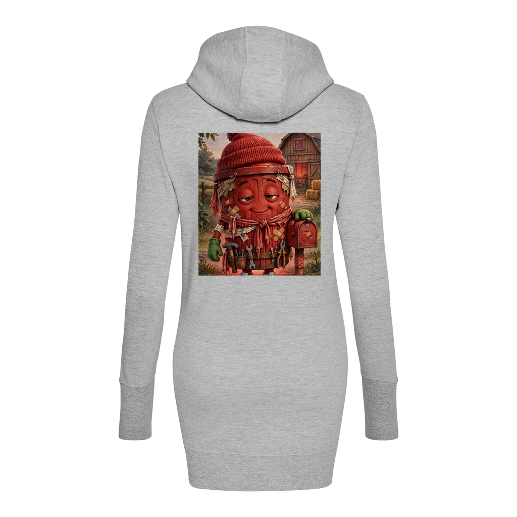 Trash Can Row – Premium Adult Hoodie Dress