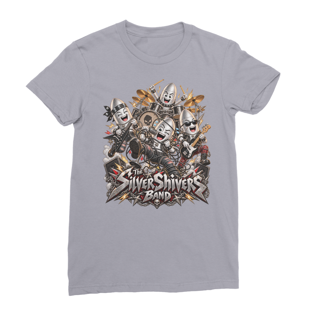 The Silver Shivers Band Premium Jersey Women's T-Shirt