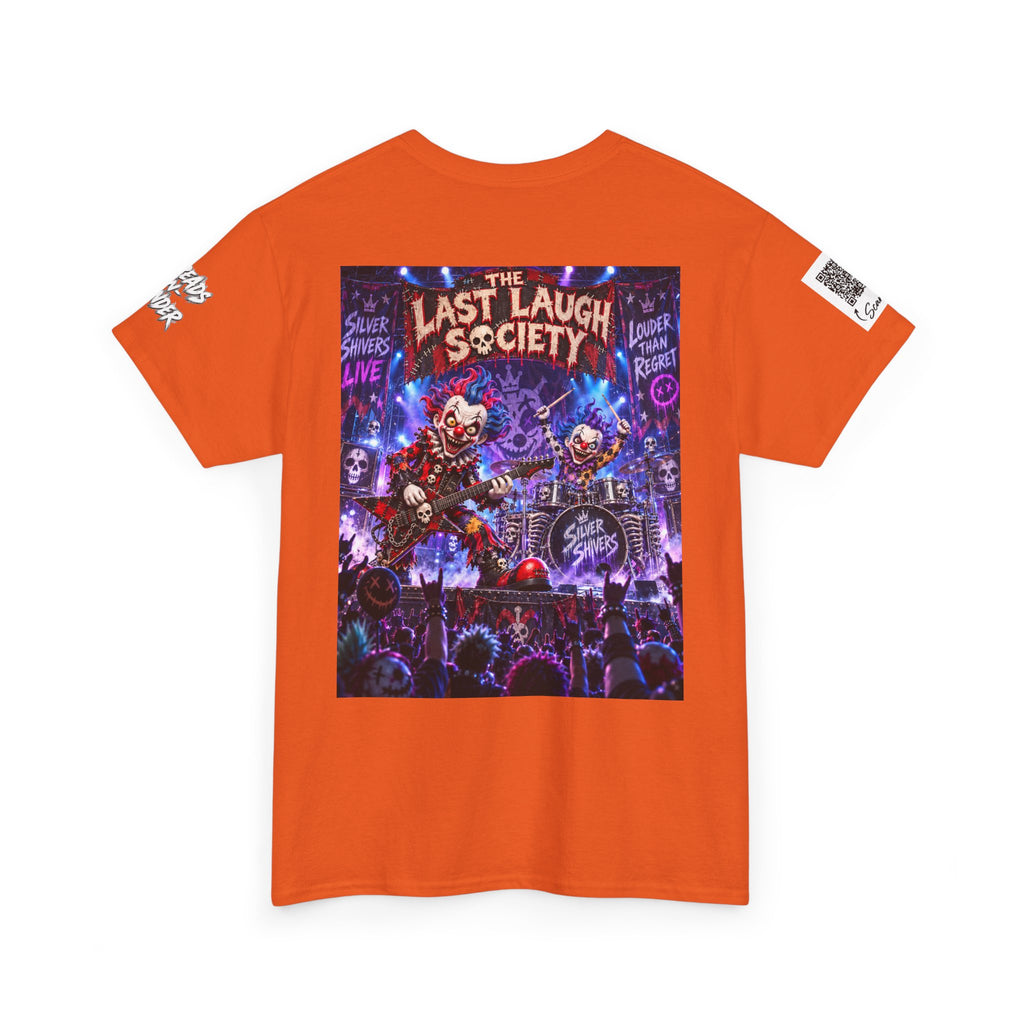 The Last Laugh Society Tee #123 — Carnival Clown Horror Graphic T-Shirt