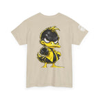 Yellow Rebel Duck Character Back Graphic Tee