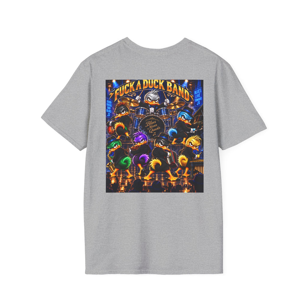 FUCK A DUCK BAND — Heavy Metal Duck Band Tee