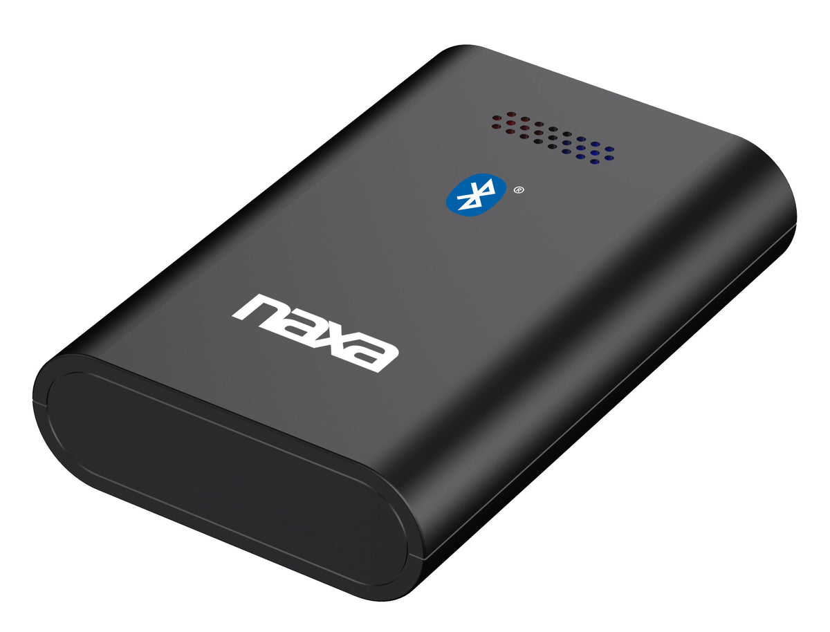 Naxa Wireless Audio Adapter with Bluetooth® for AUX Input Connectors (NAB-4001)