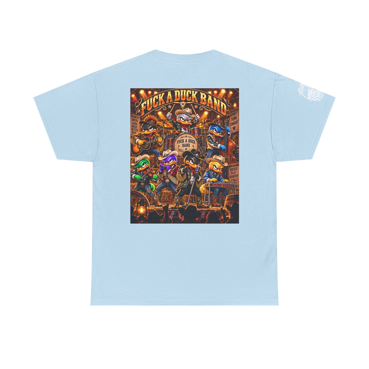 FUCK A DUCK BAND — Country Quack Concert Back Graphic Tee