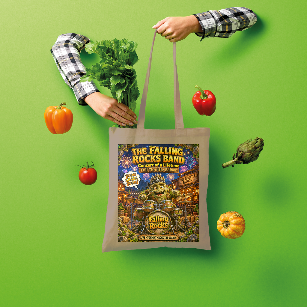 Falling Rocks COllection Shopper Tote Bag