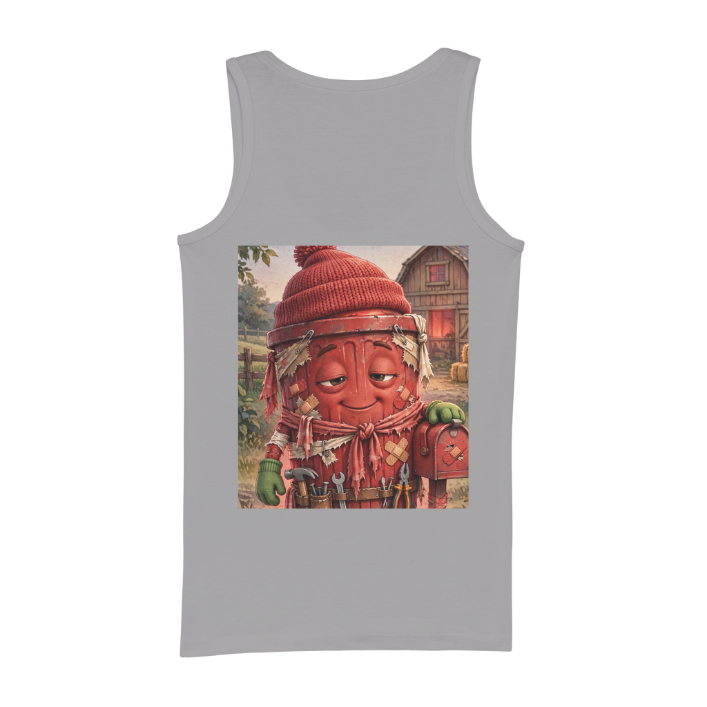 Trash Can Row Organic Jersey Women's Tank Top