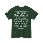 Second Amendment T-Shirt — Constitution Quote Flag Tee