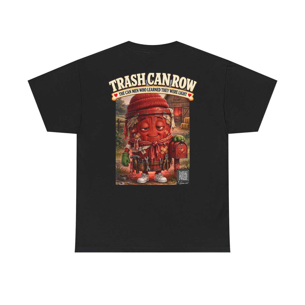 Trash Can Roy Vintage Cartoon Tee — "Trash Can Roy" Graphic T-Shirt
