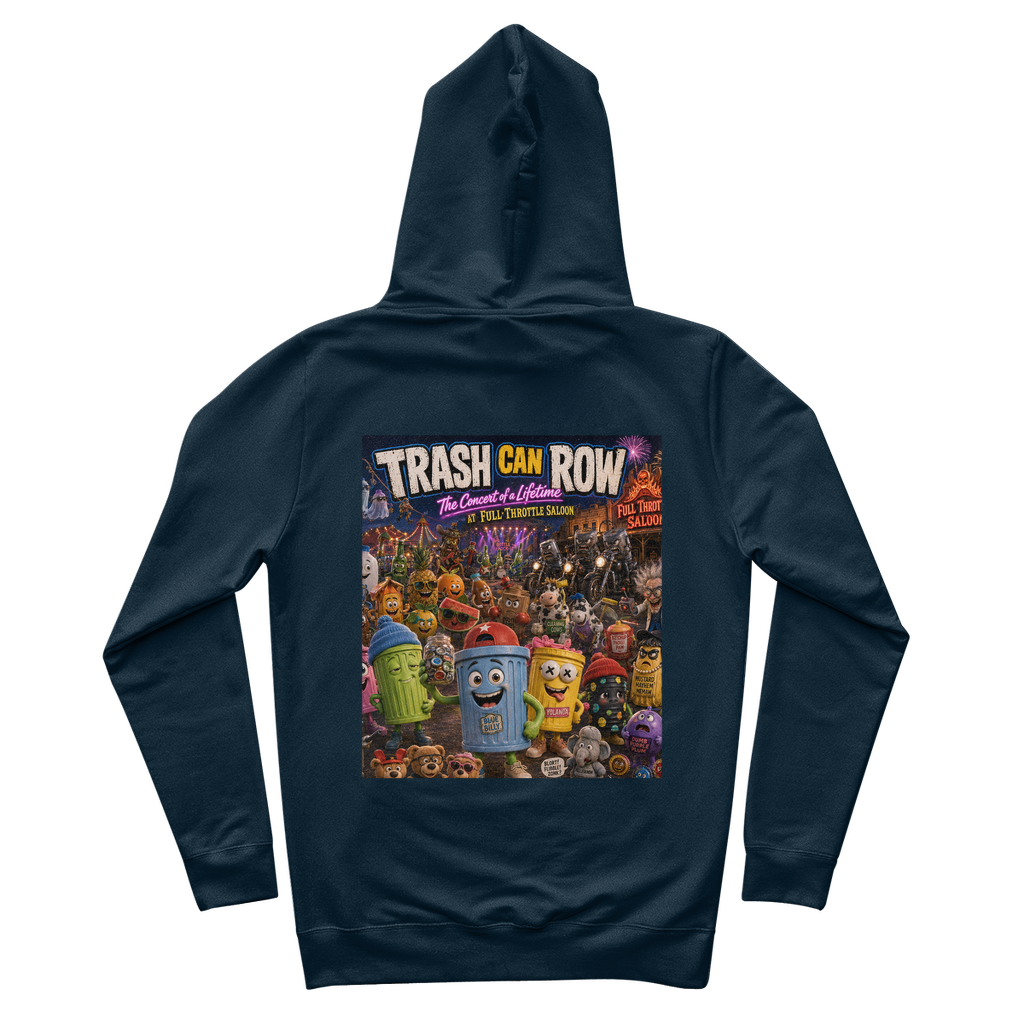 Trash Can Row: Concert for a Lifetime – 100% Organic Cotton Hoodie