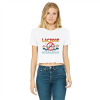 AOB Classic Women's Cropped Raw Edge T-Shirt