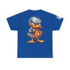 Silver Rebel Duck Character Back Graphic Tee