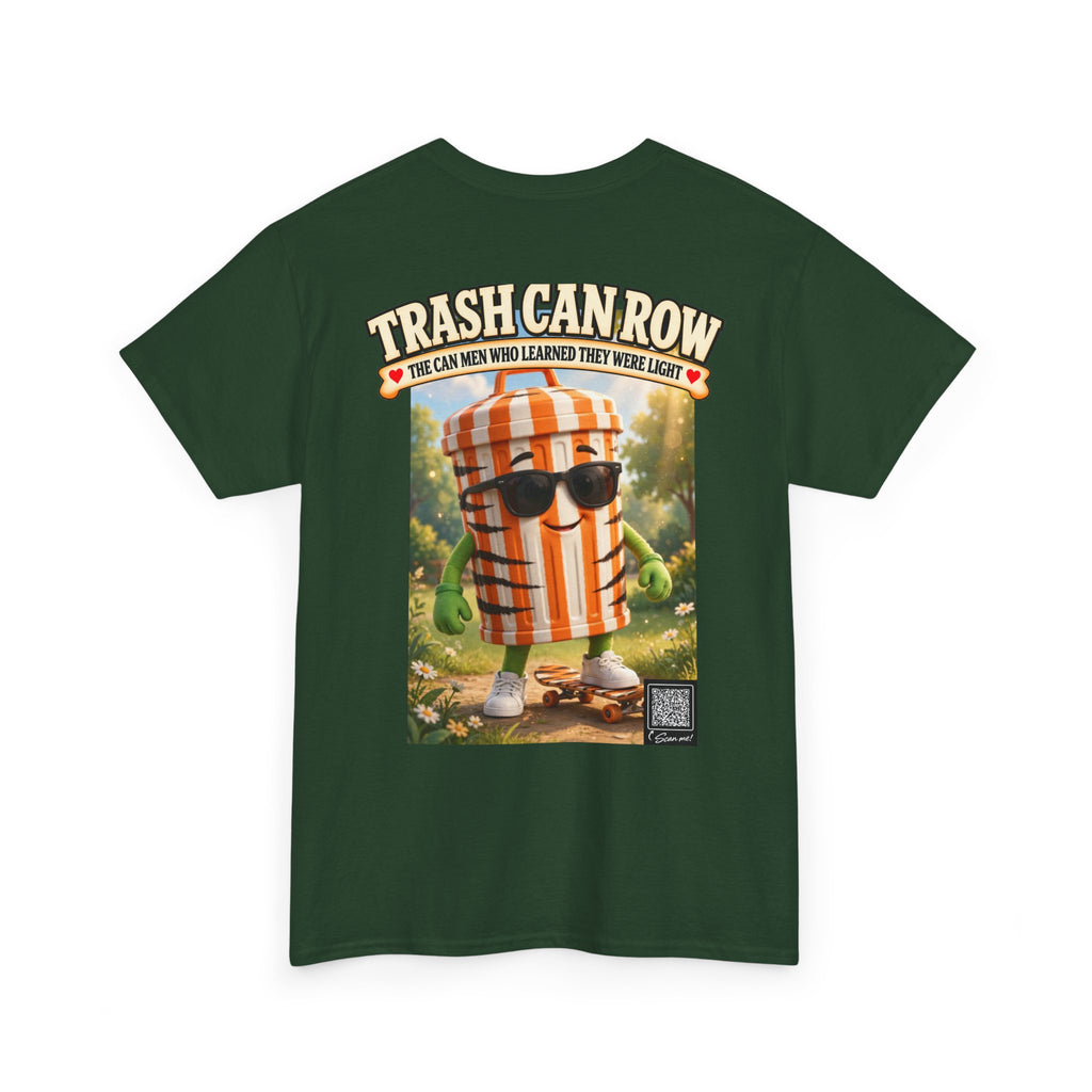 Trash Can Row Tee #8
