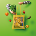 Trash Can Row Shopper Tote Bag