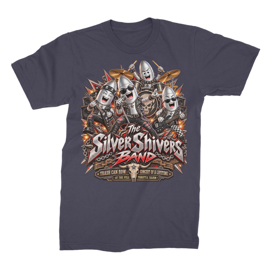 The Silver Shivers Band Premium Jersey Adult T-Shirt