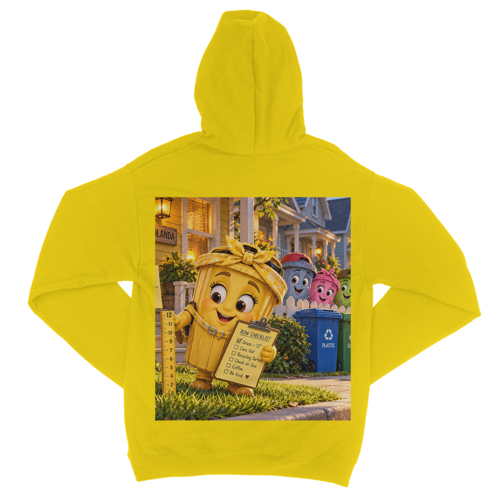 Trash Can Row – Classic Adult Zip Hoodie