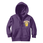 TRASH CAN MAN Classic Kids Zip Hoodie