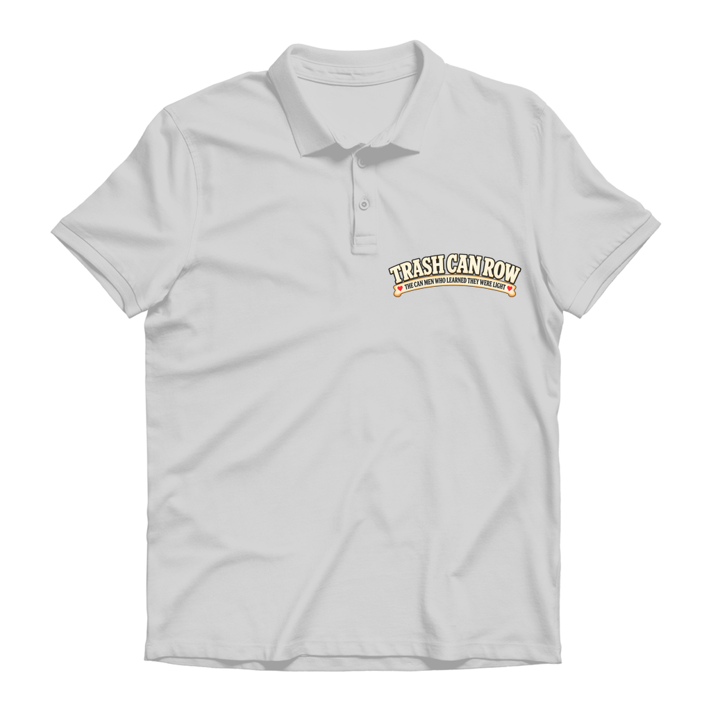 Trash Can Row Premium Adult Polo Shirt