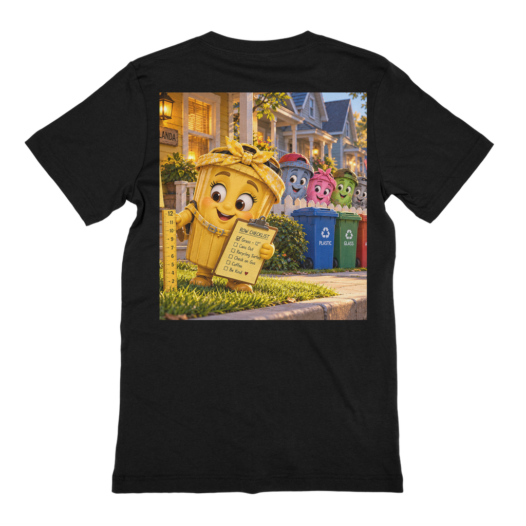 Trash Can Row Unisex Heavy Cotton T-Shirt