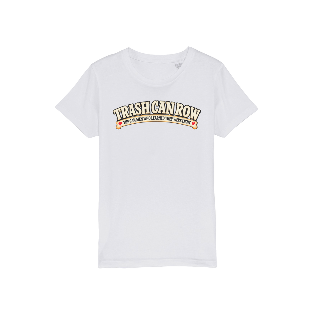 Trash Can Row Organic Jersey Kids T-Shirt