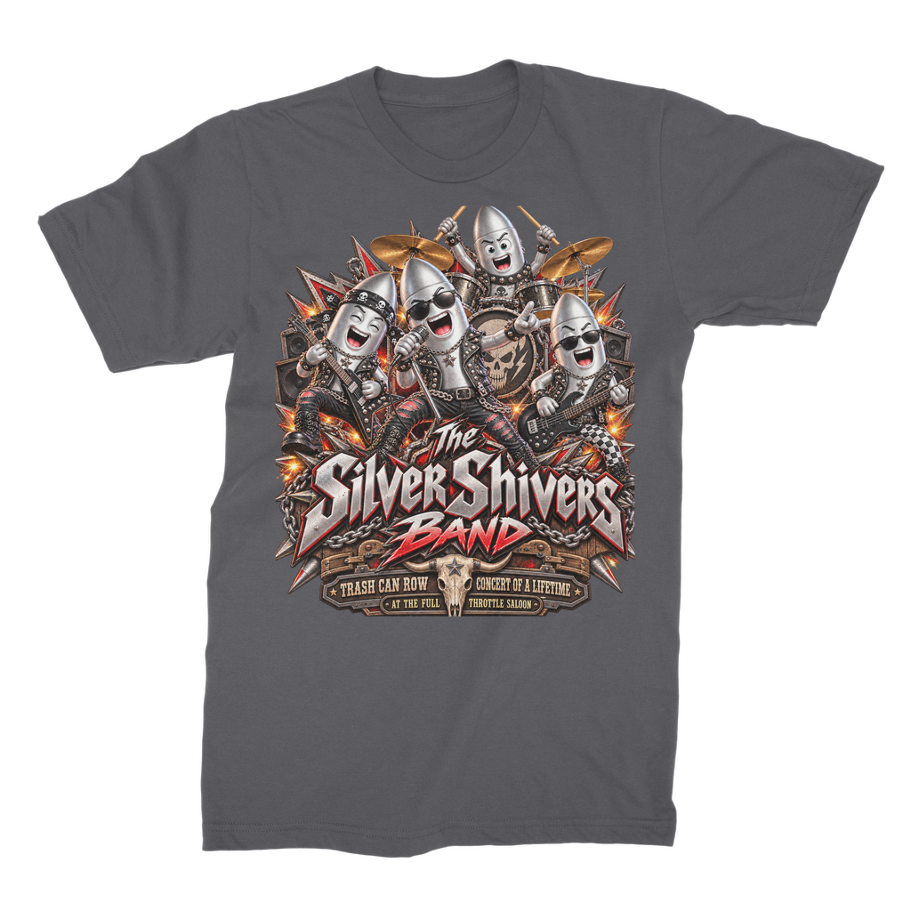 The Silver Shivers Band Premium Jersey Adult T-Shirt