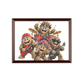 Falling Rocks COllection Sublimation Wall Plaque