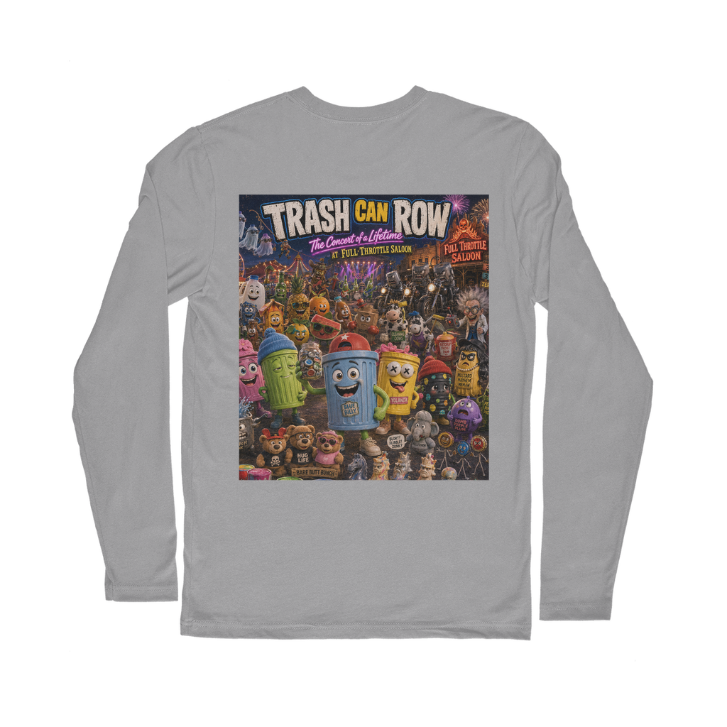 Trash Can Row: Concert for a Lifetime – Classic Long Sleeve T-Shirt