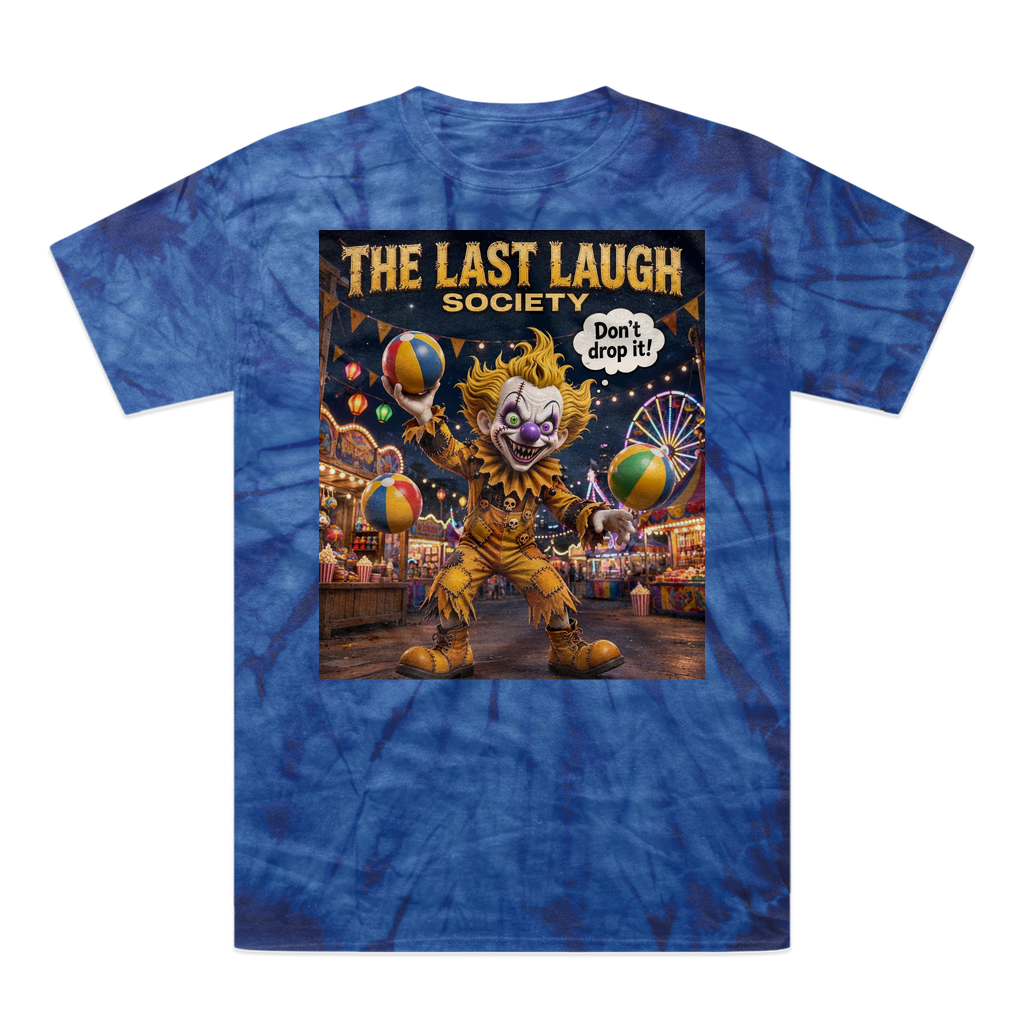 The Last Laugh Society Tonal Spider Tie-Dye T-Shirt