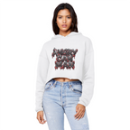 ANGRY CAN MAN 2.0 Cropped Raw Edge Boyfriend Hoodie
