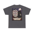 Funny Cat Funeral Tee — "I Wasn't Somebody to Stand Up At My Funeral" Graphic T-Shirt