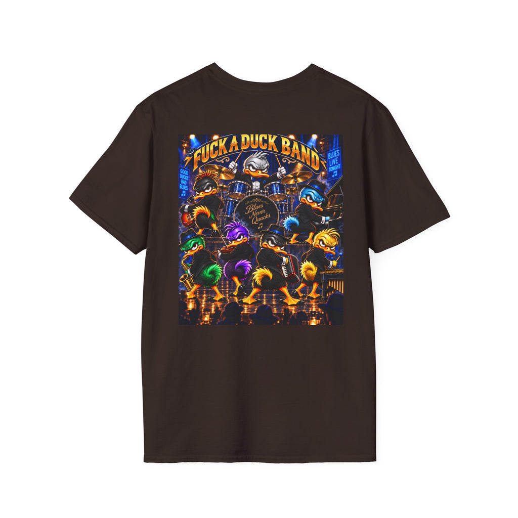 FUCK A DUCK BAND — Heavy Metal Duck Band Tee