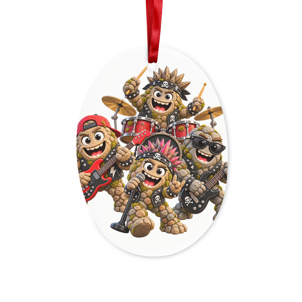 Falling Rocks COllection Ceramic Hanging Ornament