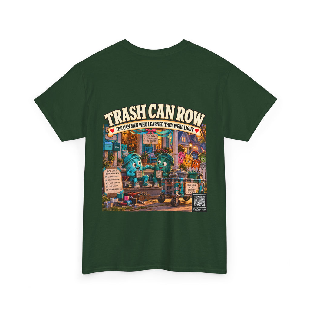 Trash Can Row Tee #1