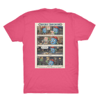Trash Can Row Organic Adult T-Shirt