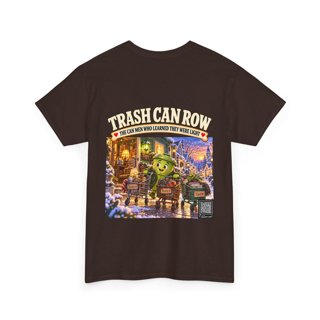 Trash Can Row Tee #6