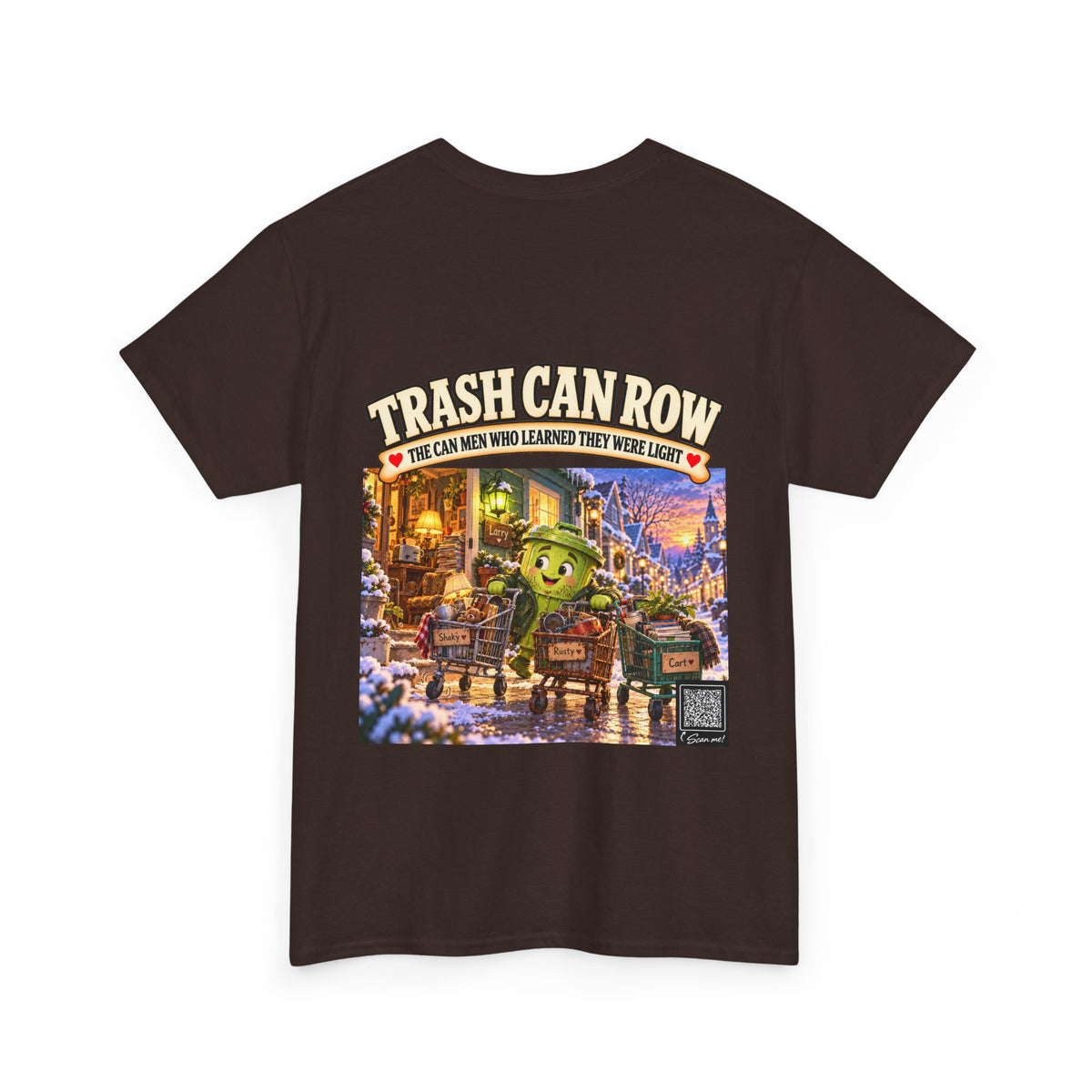 Trash Can Row Tee #6
