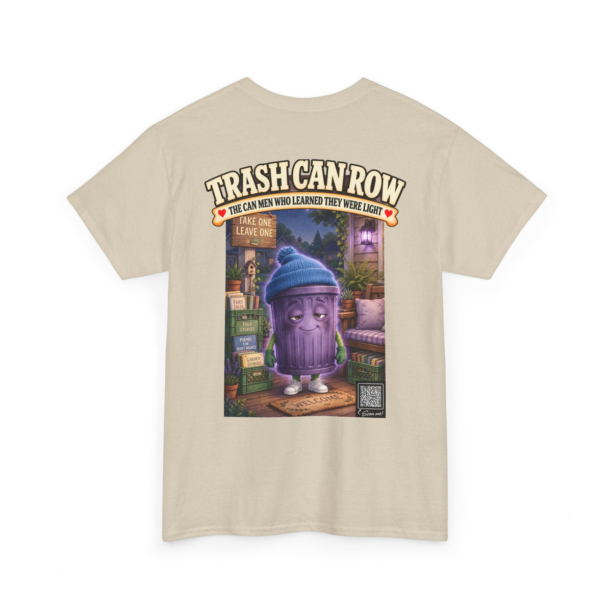 Trash Can Row Tee #7