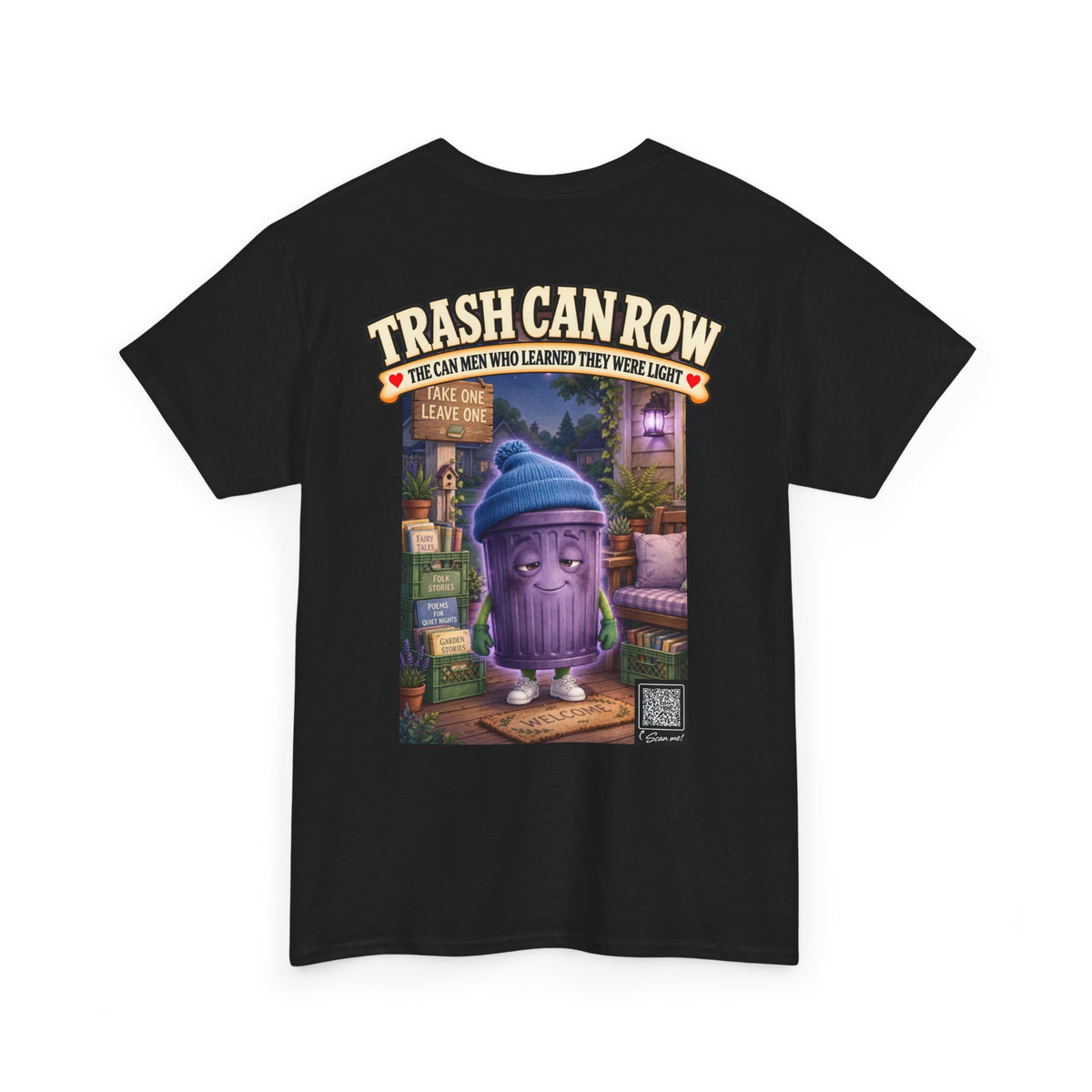 Trash Can Row Tee #7