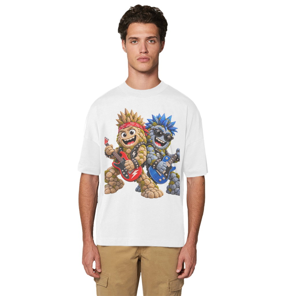 Falling Rocks COllection Premium Organic Oversized T-Shirt