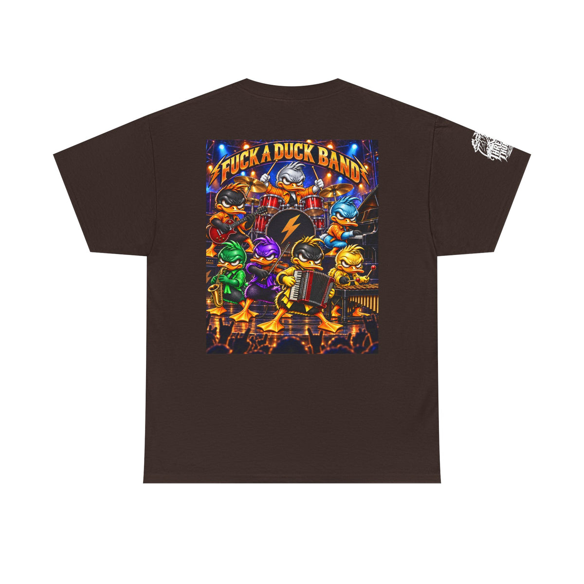 FUCK A DUCK BAND — Quack Orchestra Back Graphic Tee