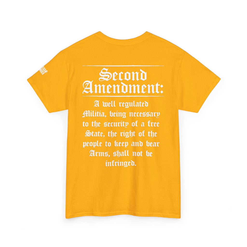 Second Amendment T-Shirt — Constitution Quote Flag Tee
