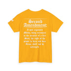 Second Amendment T-Shirt — Constitution Quote Flag Tee