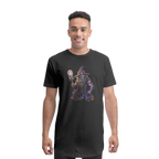 angry can man Premium Long Body T-Shirt