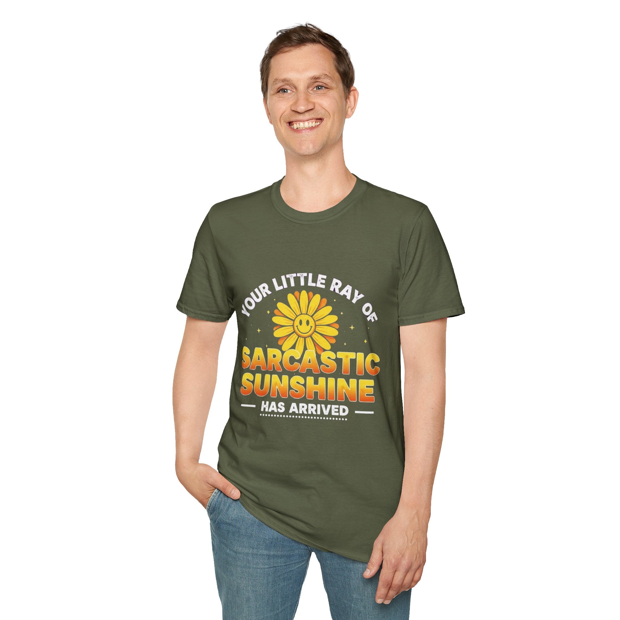 Sarcastic Sunshine T-Shirt — "Your Little Ray of Sarcastic Sunshine Has Arrived"