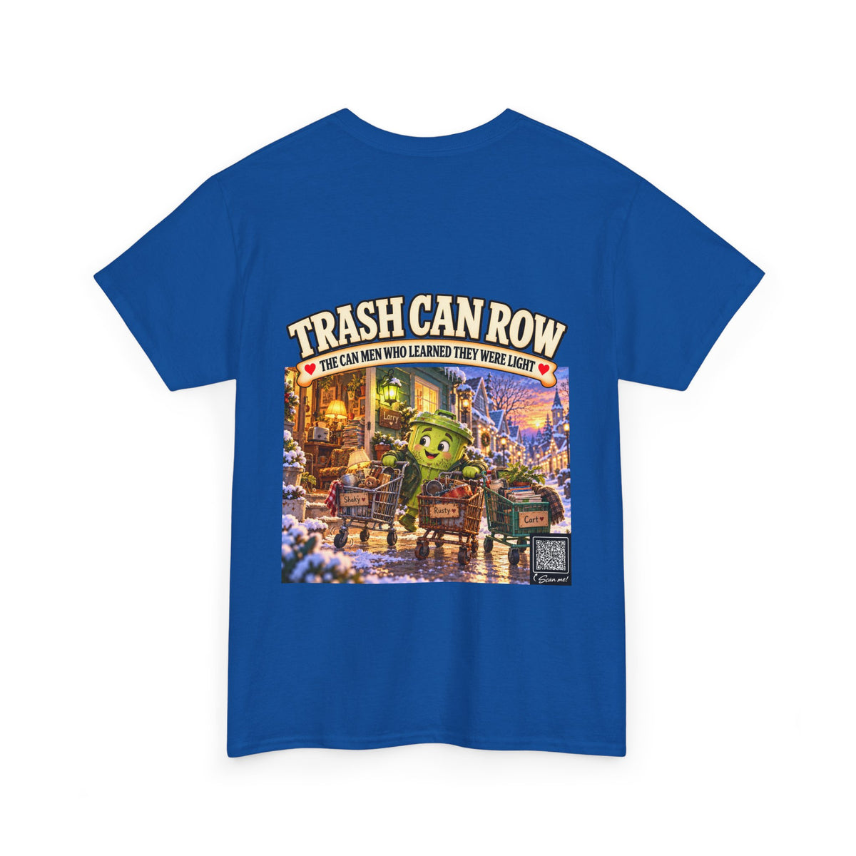Trash Can Row Tee #4