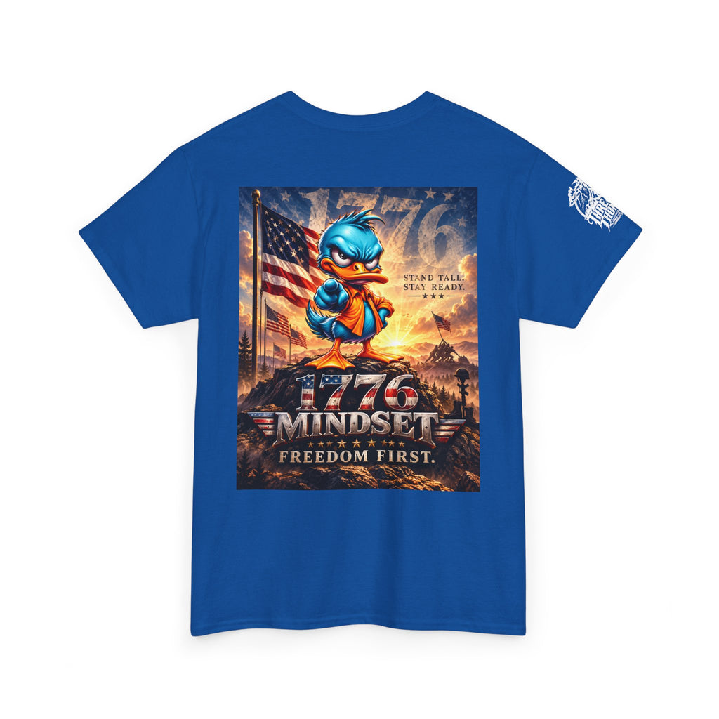 1776 Mindset — Freedom First Back Graphic Tee